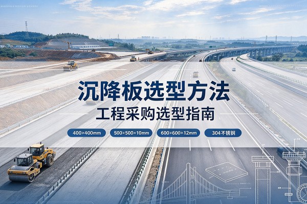 嵊泗沉降板选择方法