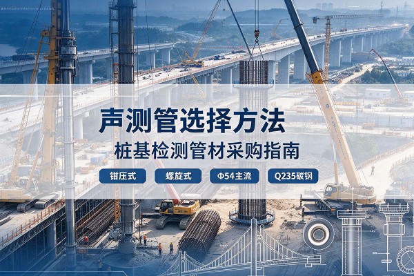 嵊泗声测管选型标准