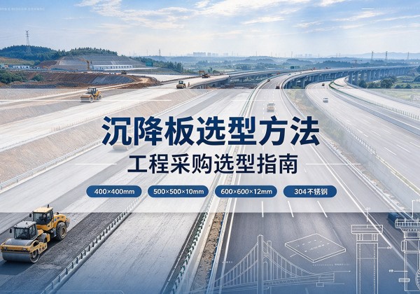 嵊泗沉降板选择方法
