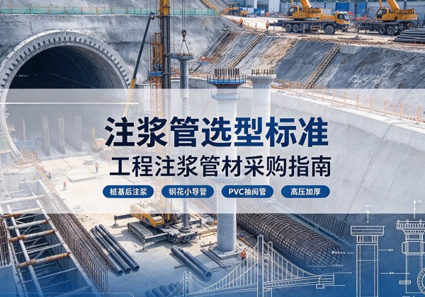 嵊泗注浆管选型标准